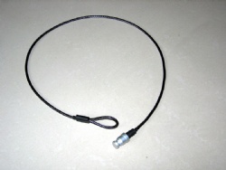 Security Cable with Stainless Steel Fitting