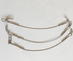 Steel Cable Slings with Mounting Tabs